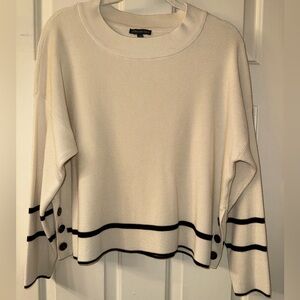 Sweater with Buttons on the side